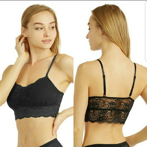 Fashionomics Other - Last 1! Black lace bralette